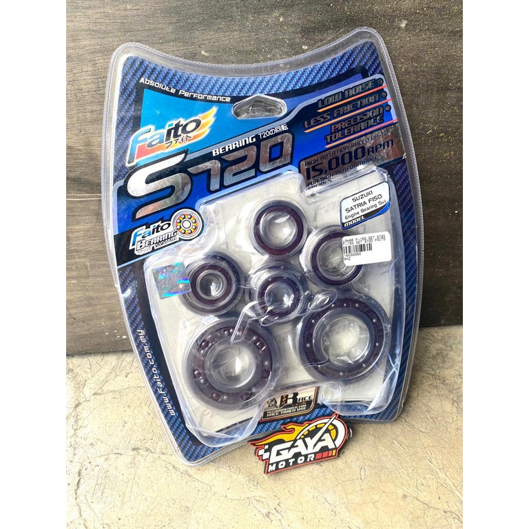 Jual LAHER BEARING FULL SET ENGINE SUZUKI SATRIA FU KARBU ATAU INJEKSI