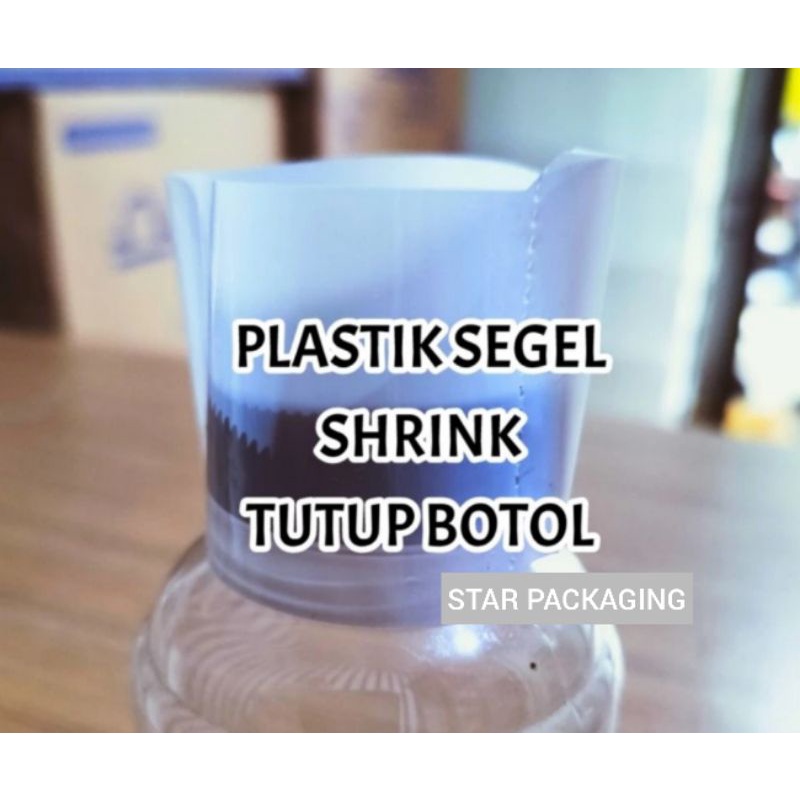 Jual Plastik Shrink Segel Botol Almond Botol 250ml Botol Pir Plastik