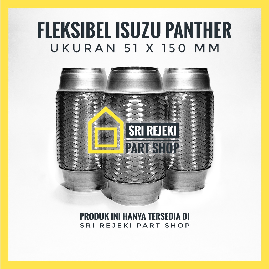 Jual Ukuran Asli Fleksibel Knalpot Isuzu Panther Ukuran X Cm