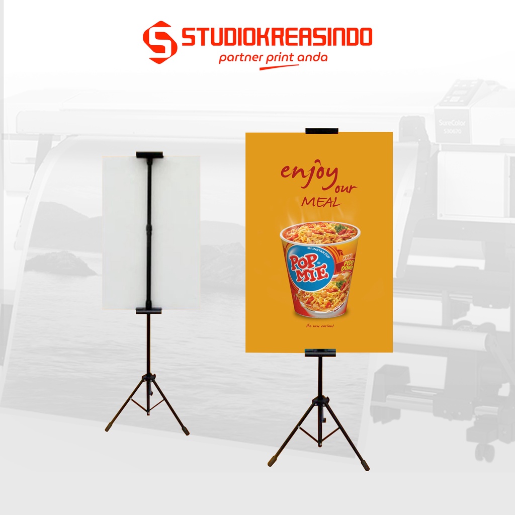 Jual Cetak Tripod Banner Board X Cm Sisi Shopee Indonesia