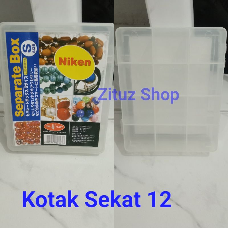 Jual Kotak Sekat Niken Kotak Obat P K Kotak Manik Manik Kotak