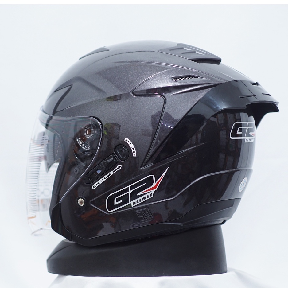 Jual HELM G2 CENTRO OPTIMAX Paket Ganteng Spoiler Helm Dewasa HELM