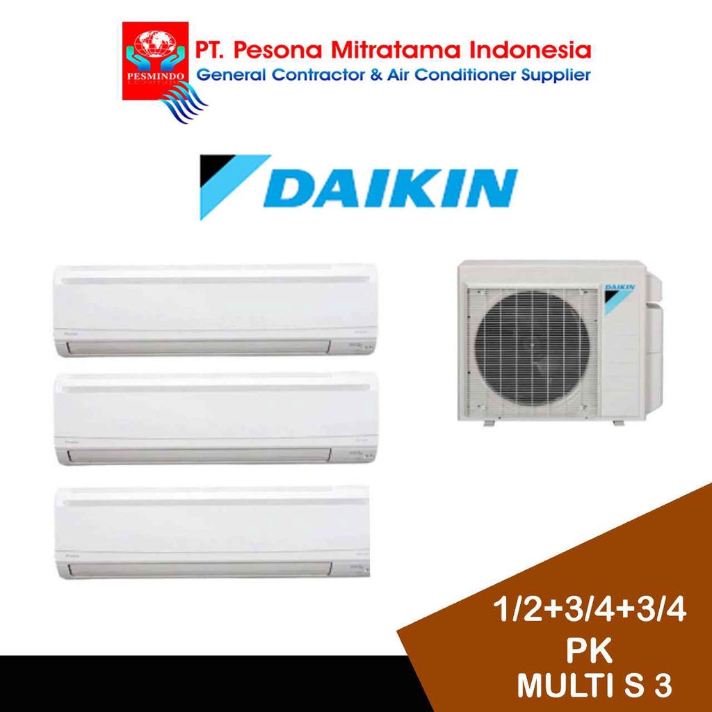 Jual Ac Split Daikin Multi S Koneksi Pk Shopee