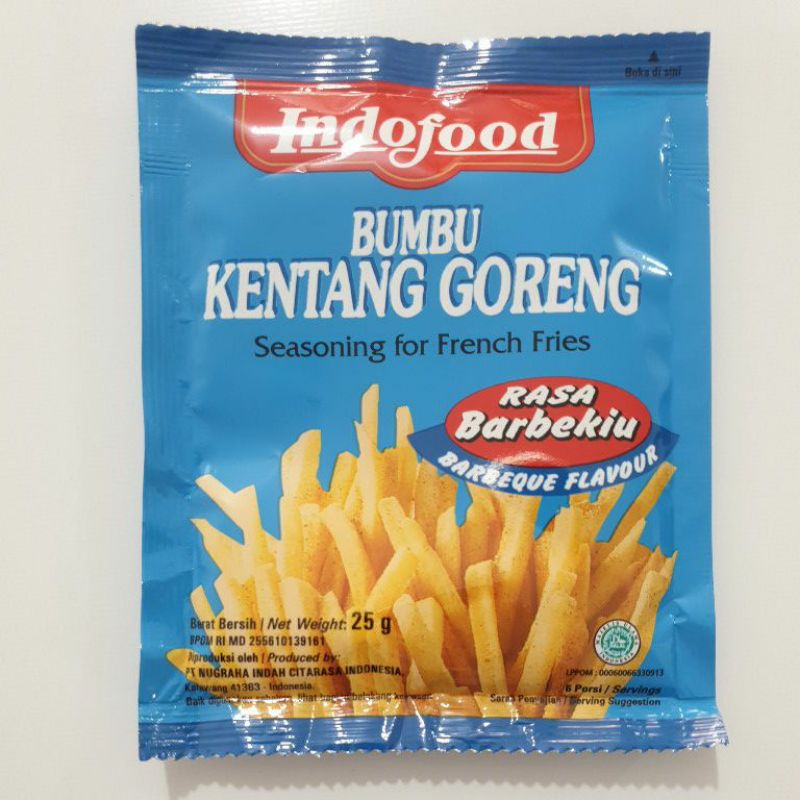 Jual Indofood Bumbu Kentang Goreng Rasa Keju Bbq Jagung Bakar Shopee