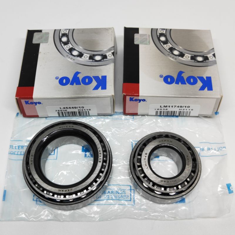 Jual Bearing Set Roda Depan Panther Luar Dalam Ky