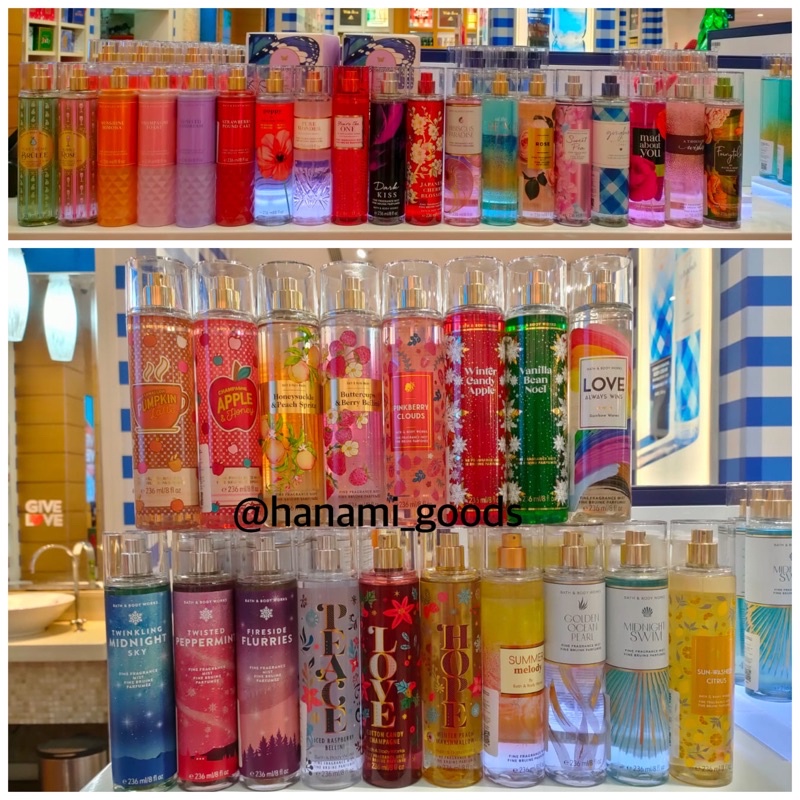 Jual BBW Bath And Body Works Body Mist 236ml A Thousand Wishes Warm