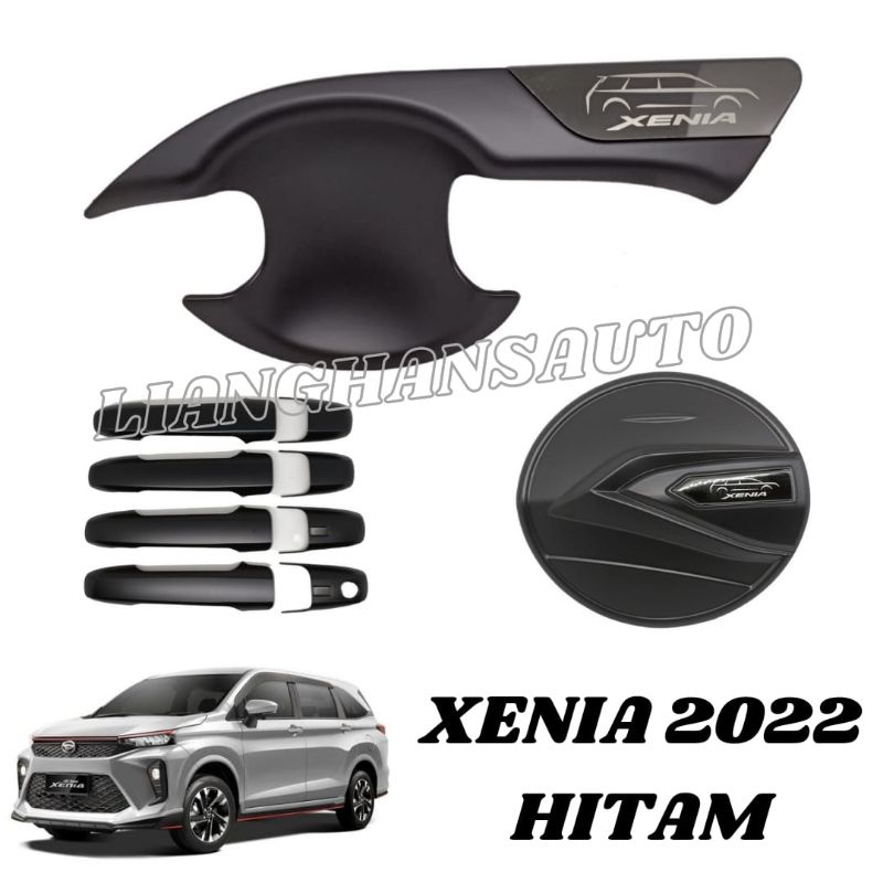 Jual PAKET HANDLE OUTER TANK COVER XENIA 2022 ELEGANT HITAM Shopee