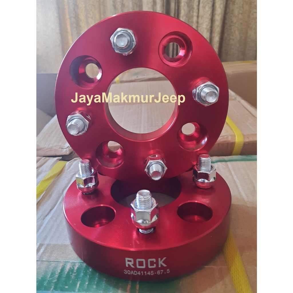 Jual Adaptor Roda Velg Alumunium Kijang 3cm ROCK 2pc Shopee Indonesia