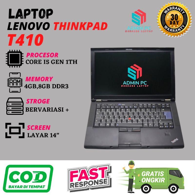 Jual Lenovo Thinkpad T Core I Gen Ram Gb Hdd Gb Nvidia