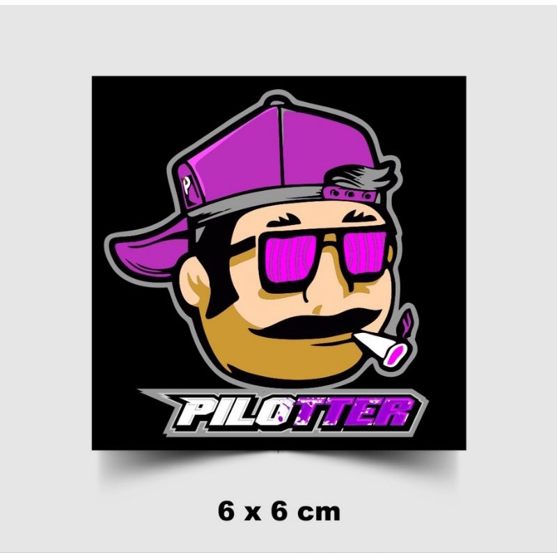 Jual Stiker Sticker Pilotter Shopee Indonesia