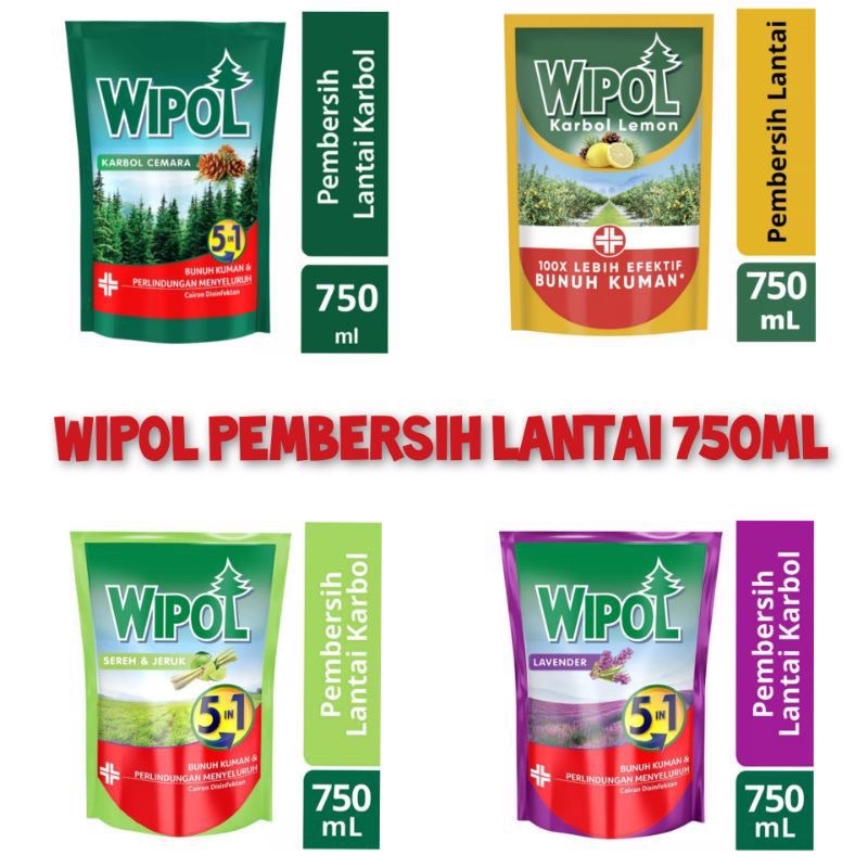 Jual Wipol Pmbersih Lantai 750ml Shopee Indonesia