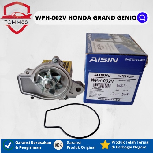 Jual Water Pump Aisin Wph V Honda Grand Civic Genio Original