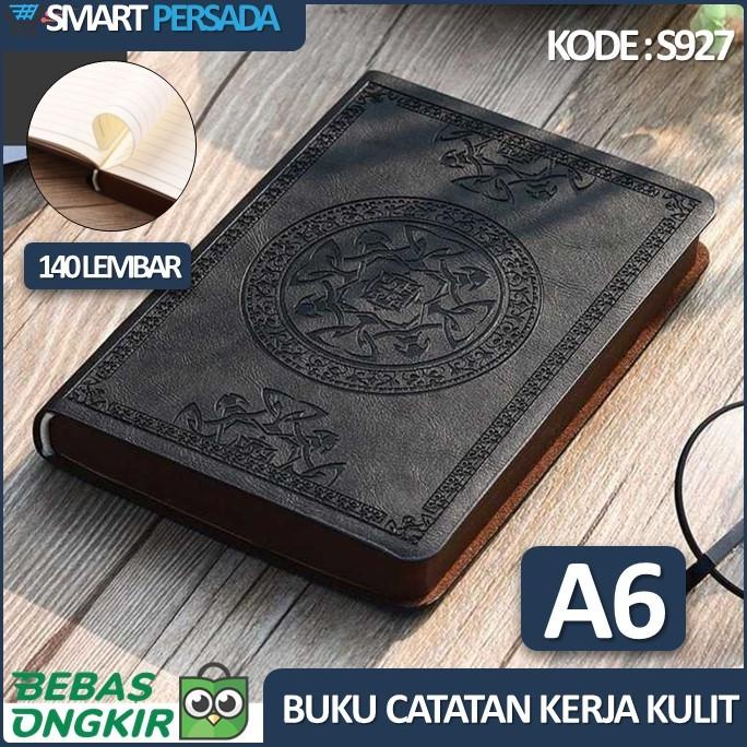 Jual BUKU CATATAN AGENDA JURNAL KERJA NOTEBOOK BINDER KULIT HARIAN