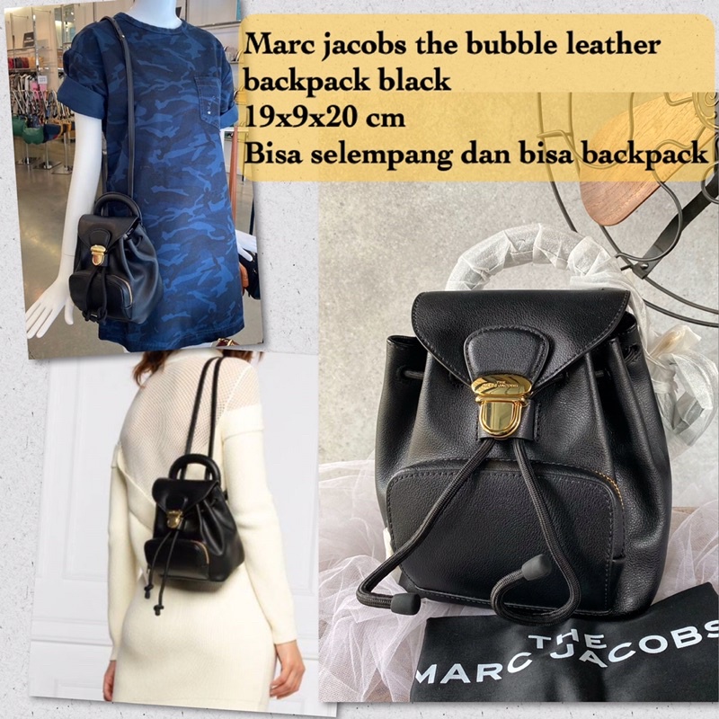 Jual Tas Ransel Wanita Marcc Jacobss Original Mj The Bubble Backpack