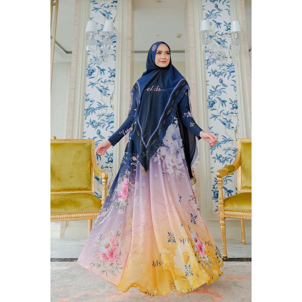 Jual ORIGINAL Gamis Syari PADUSI RAMO RAMO Dresscode FS By Eldeena