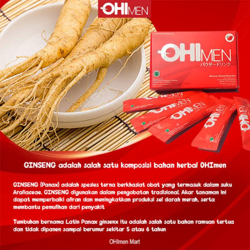 Jual Ohimen Herbal Penambah Stamina Vitalitas Pria Dijamin Asli