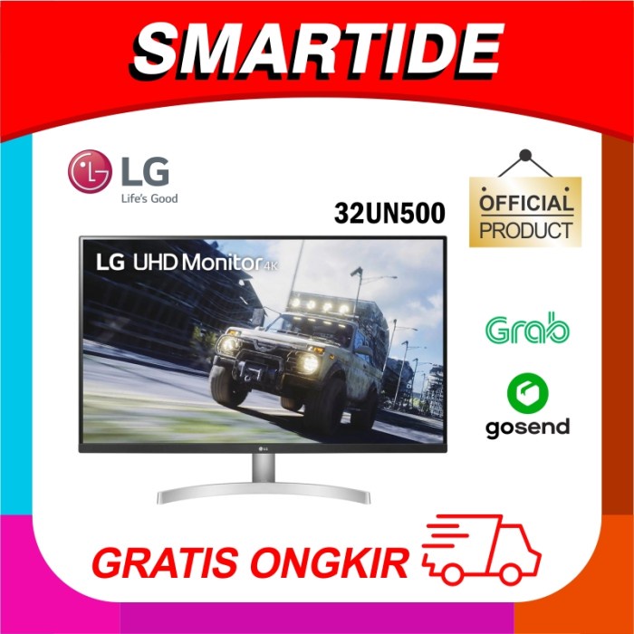 Jual BERGARANSI LG 32UN500 W Monitor 32 Inch UHD 4K HDR AMD FreeSync