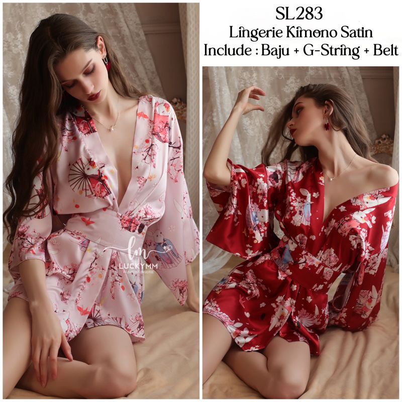 Jual Sexy Lingerie Kimono Baju Tidur Lingerie Wanita Cosplay Lingerie