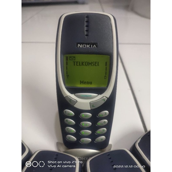 Jual Hp Jadul Nokia 3310 Blue Shopee Indonesia