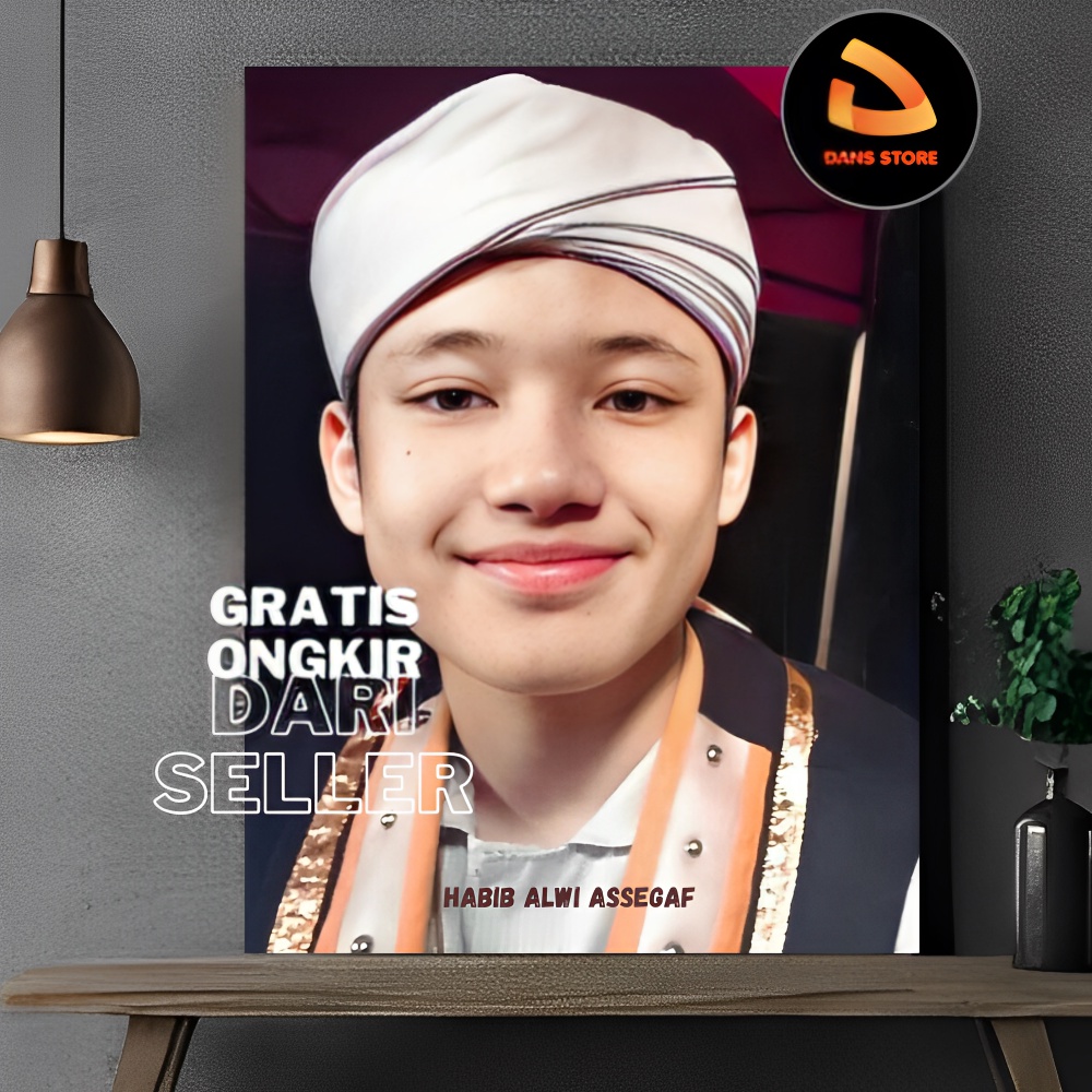 Jual Habib Alwi Assegaf Raden Kian Santang Poster Habib Poster Kyai