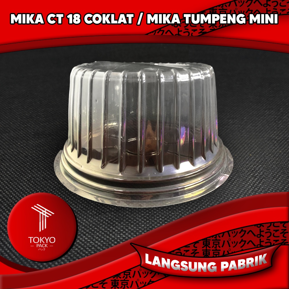 Jual Mika Tumpeng Mini Coklat Mika Bolu Bulat Mika Tumpeng Mini