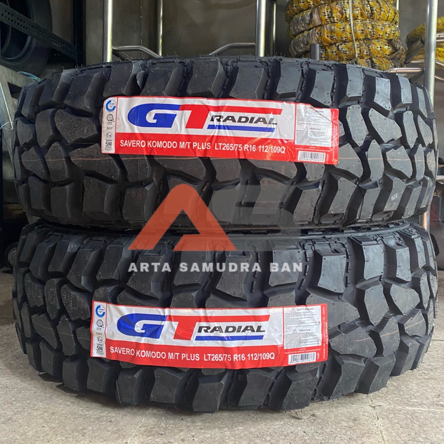 Jual Ban Gt Radial Gajah Tunggal Savero Komodo M T Mt Plus R