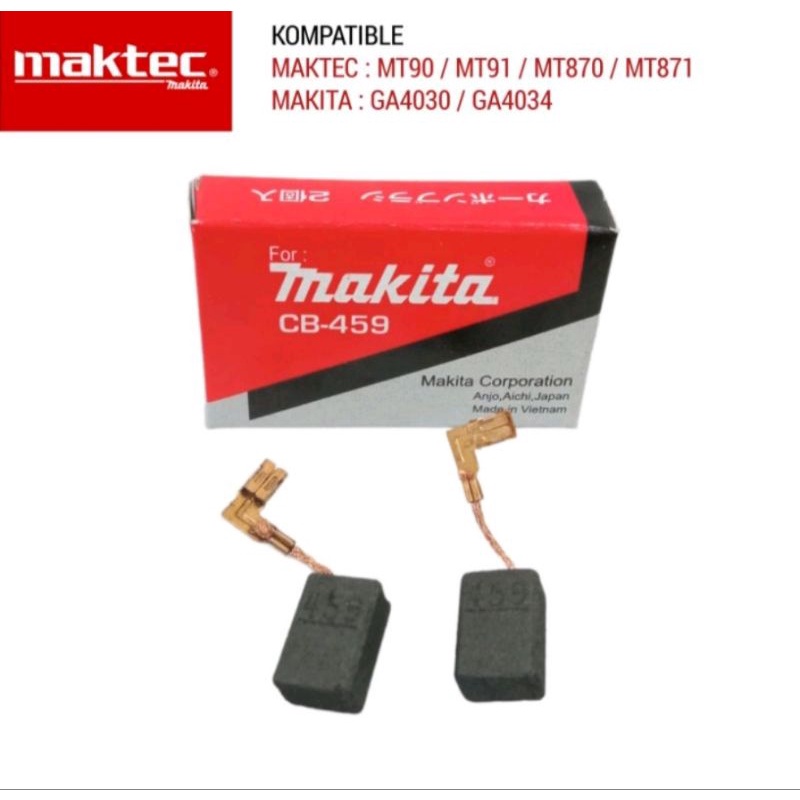 Jual Makita Cb Arang Carbon Brush Gerinda Maktec Mt Mt Shopee