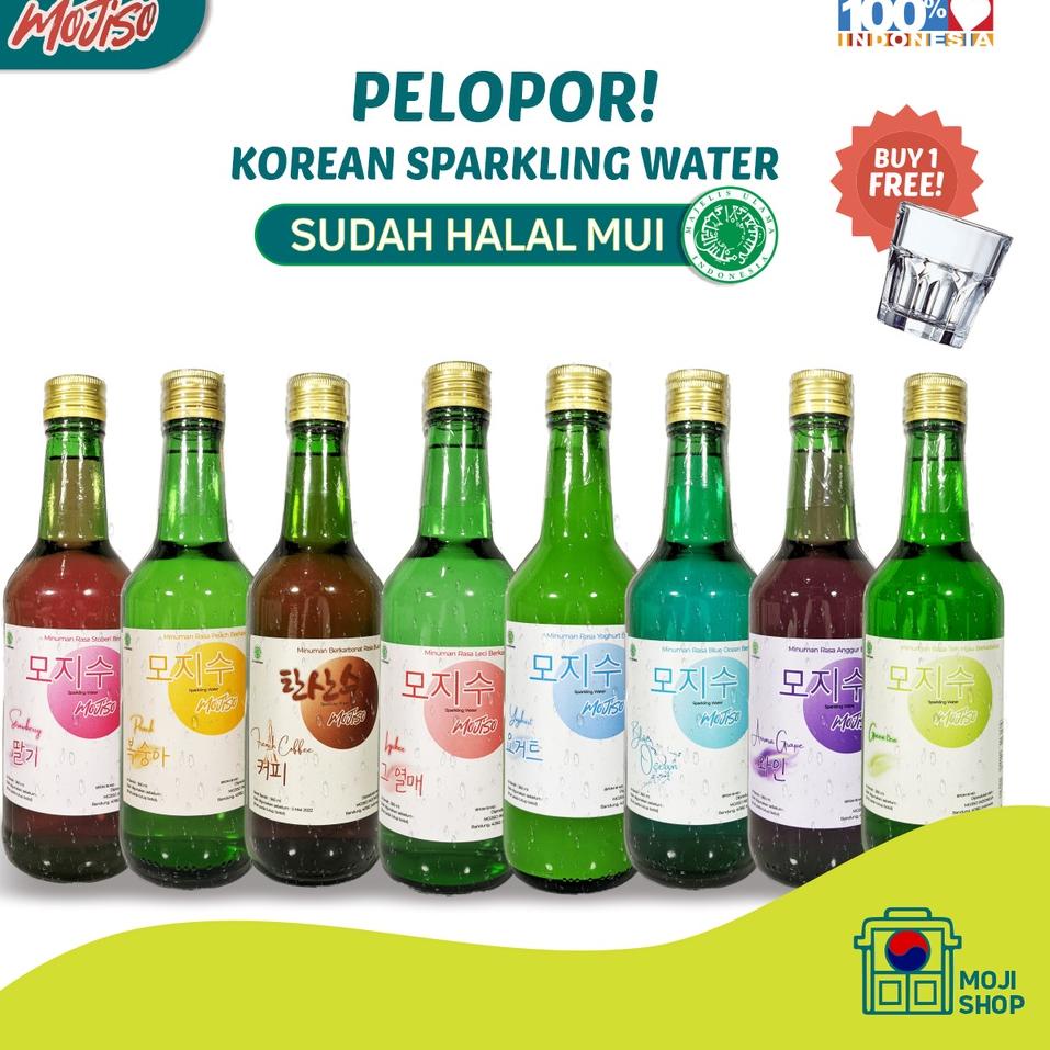 Jual Terbaru 3 3 MOJISO SOJU HALAL MUI ORIGINAL PELOPOR KOREAN