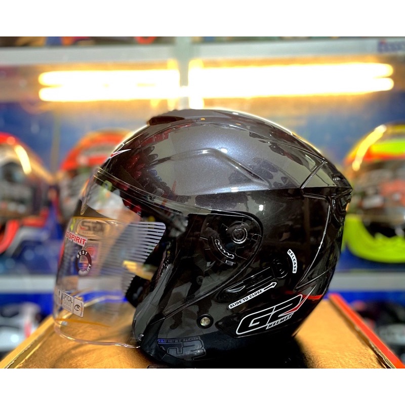 Jual Helm Half Face G Optimax Doble Visor Paket Ganteng Visor Venom