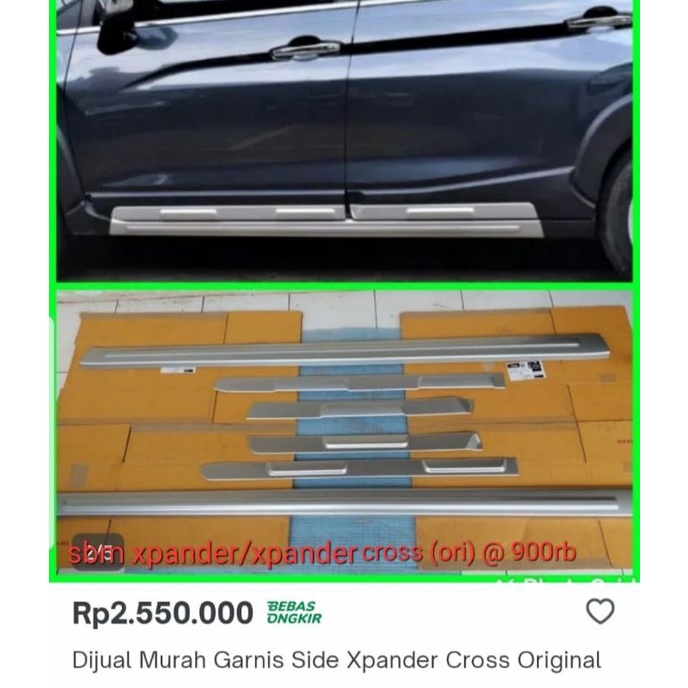 Jual List Body Side Moulding Original Xpander Xpander Cross Shopee