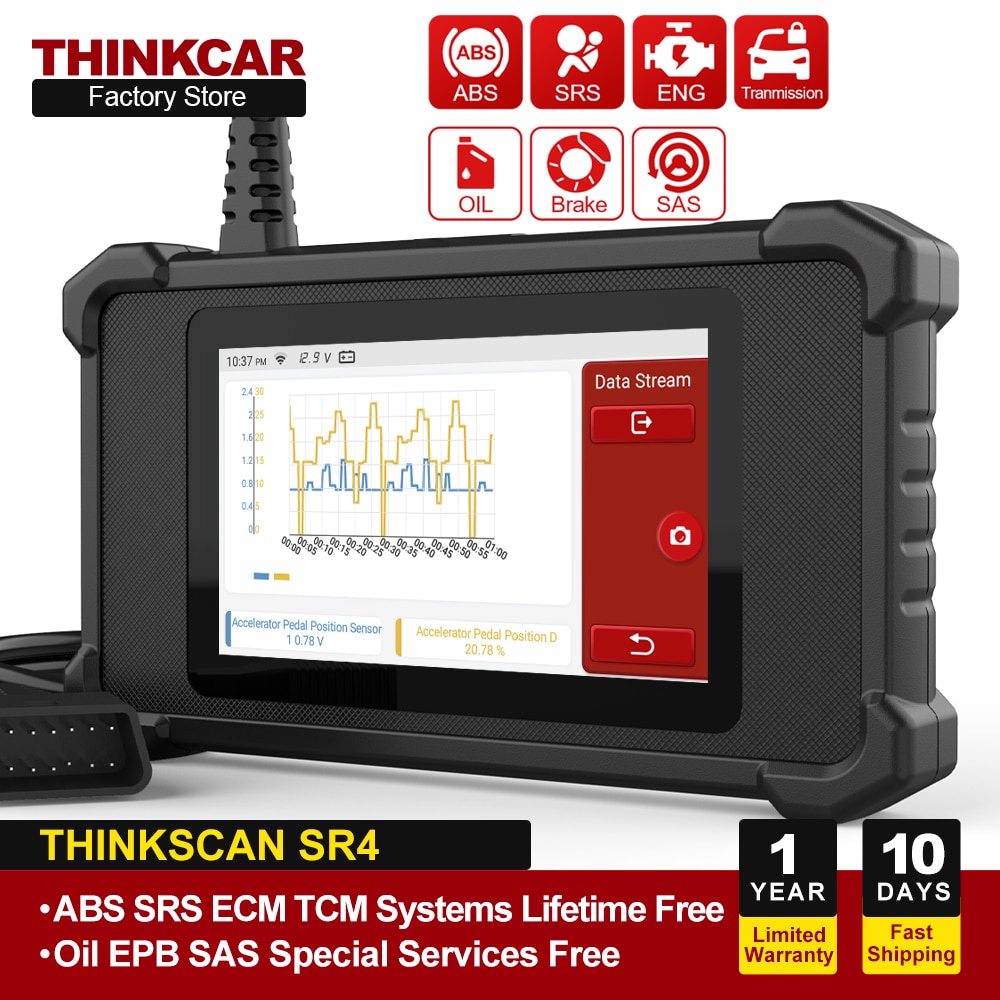 Jual THINKSCAN SR4 SR6 Professional Obd2 Scanner 28 Reset OBD 2