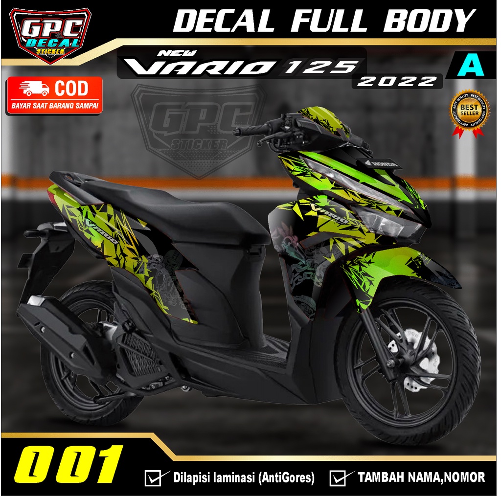 Jual Stiker Decal Vario New Full Body Dekal Sticker Hologram