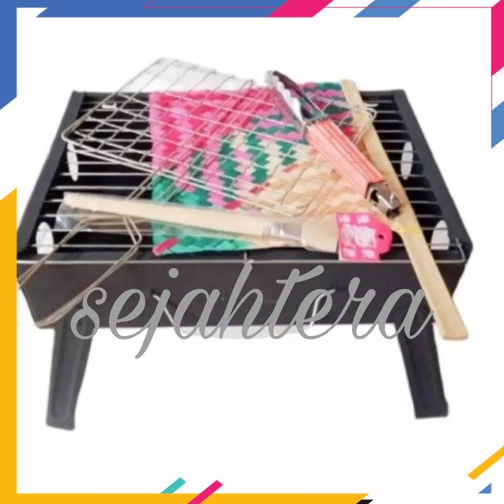 Jual Paket Set Tempat Bakar Grill Tahun Baru Paket Pemanggang