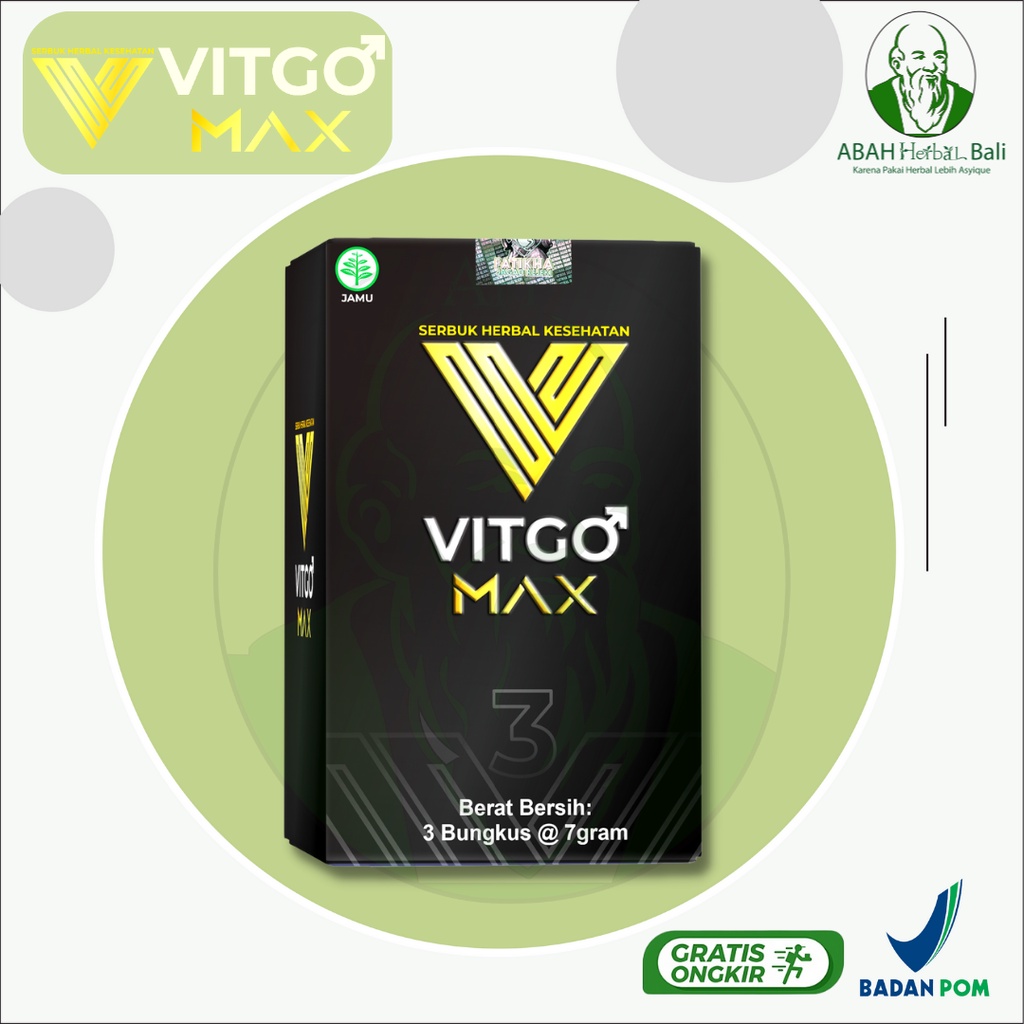 Jual Vitgo Max Obat Kuat Herbal Tahan Lama Herbal Stamina Pria