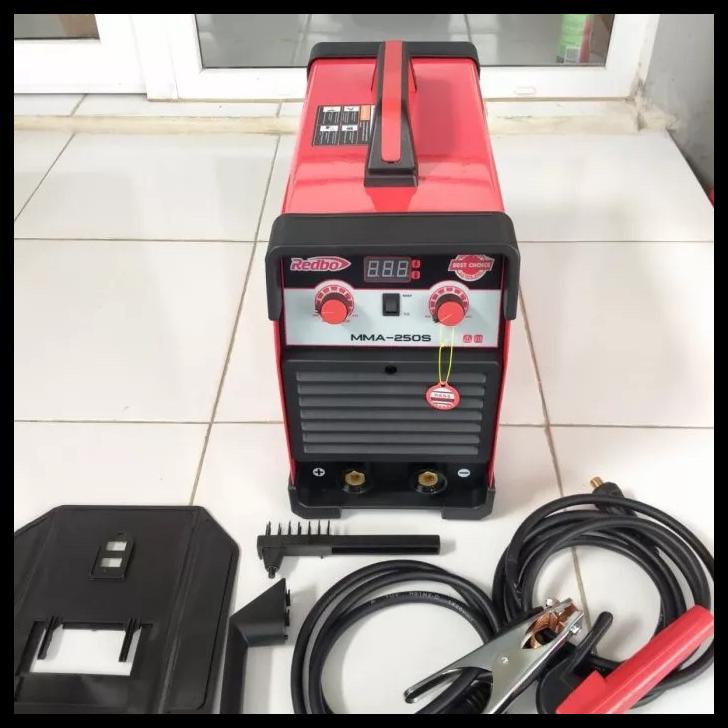 Jual MESIN LAS REDBO MMA 250 S MESIN LAS INVERTER LAS TRAFO LAS