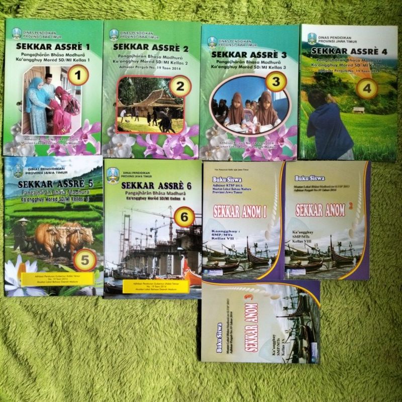 Jual ORIGINAL BUKU SEKKAR ASSRE 1 2 3 4 5 6 SEKKAR ANOM 1 2 3 BAHASA