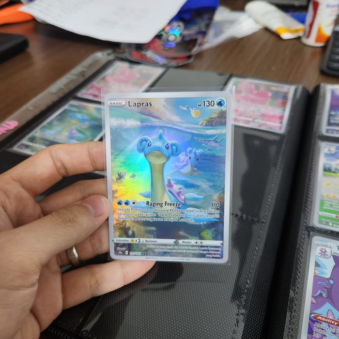 Jual Kartu Pokemon Indonesia Vstar Semesta Lapras AR Shopee Indonesia