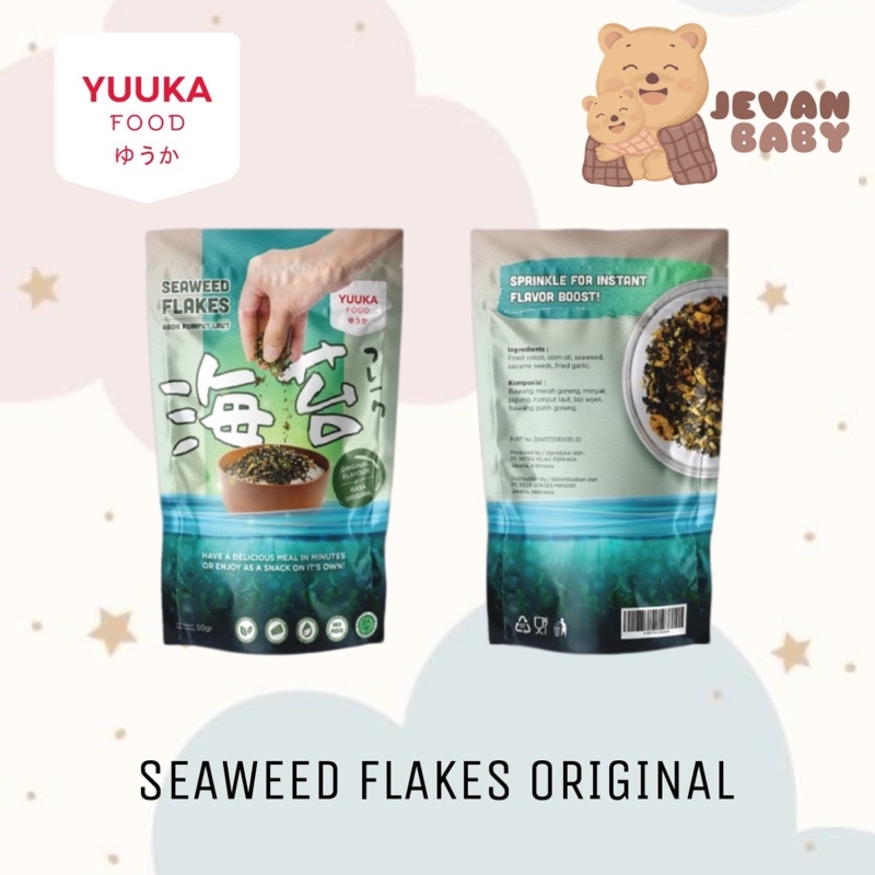 Jual Yuuka Food Abon Rumput Laut Seaweed Flakes Gr Shopee Indonesia