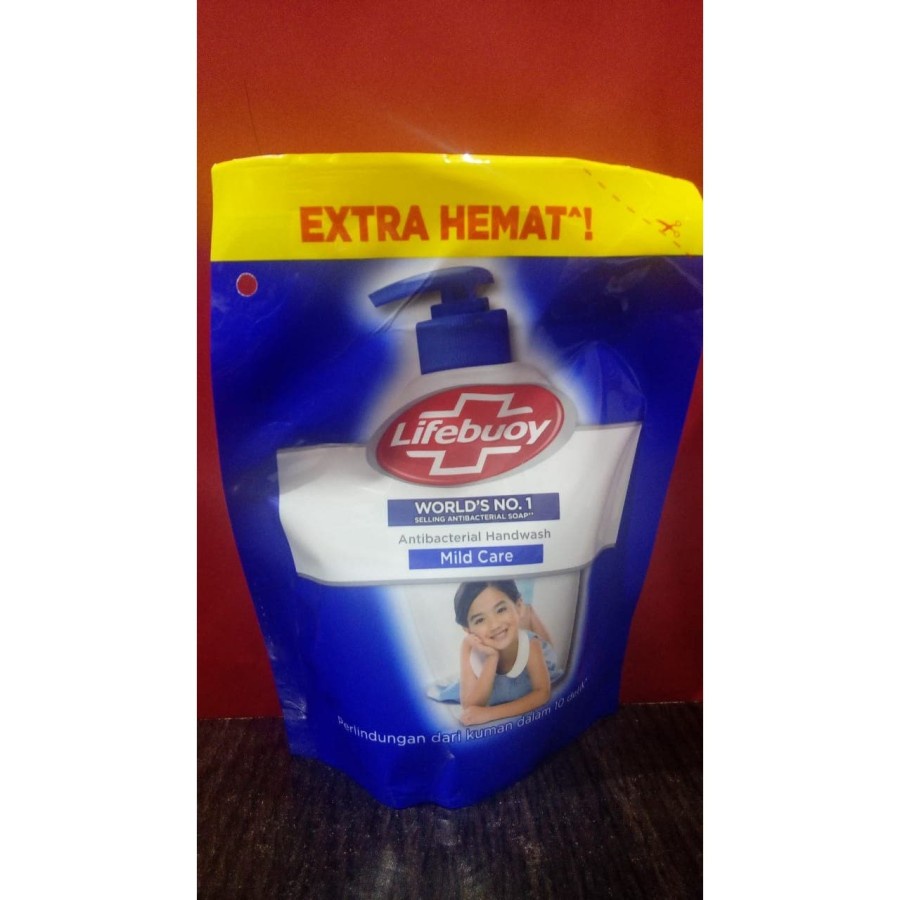 Jual LIFEBOY ANTIBACTERIAL HAND WASH MILD CARE 180ML Shopee Indonesia