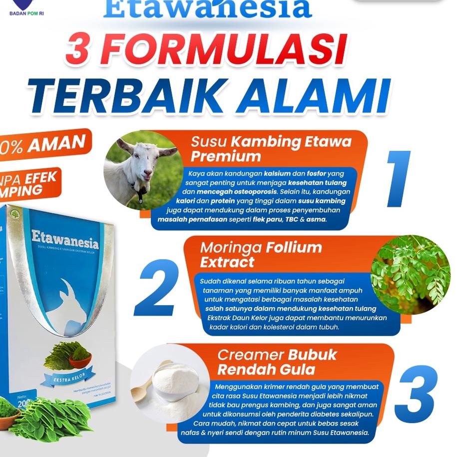 Jual PRODUK 0ZWI0 Susu ETAWANESIA Susu Kambing Etawa Asli Dan Ekstrak