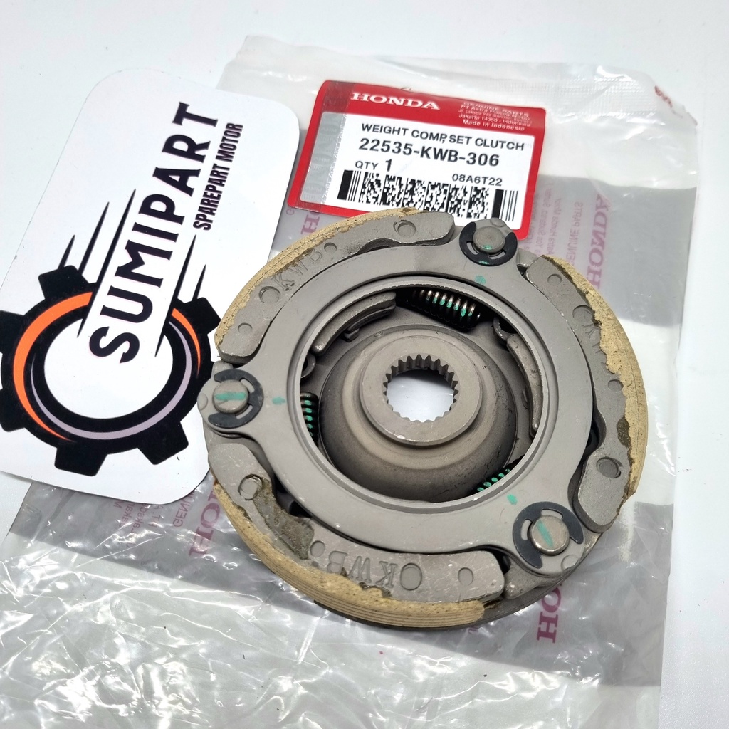 Jual Kampas Ganda Assy Kopling Weight Clutch Honda Blade Revo Absolute