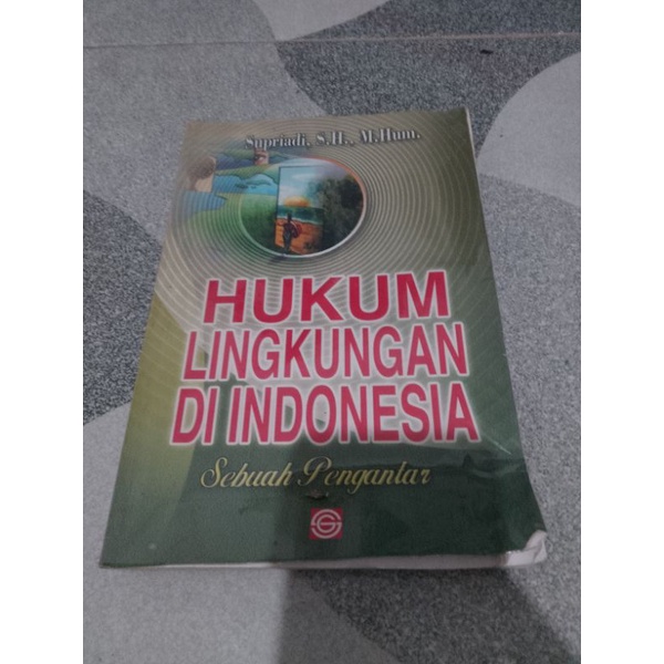 Jual Hukum Lingkungan Di Indonesia Supriadi Shopee Indonesia