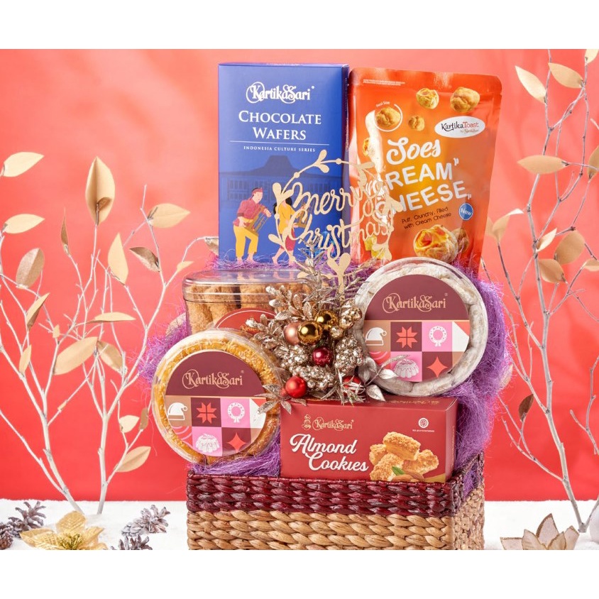 Jual Ready Cikarang Jun Kartika Sari Hampers F Parcel Natal