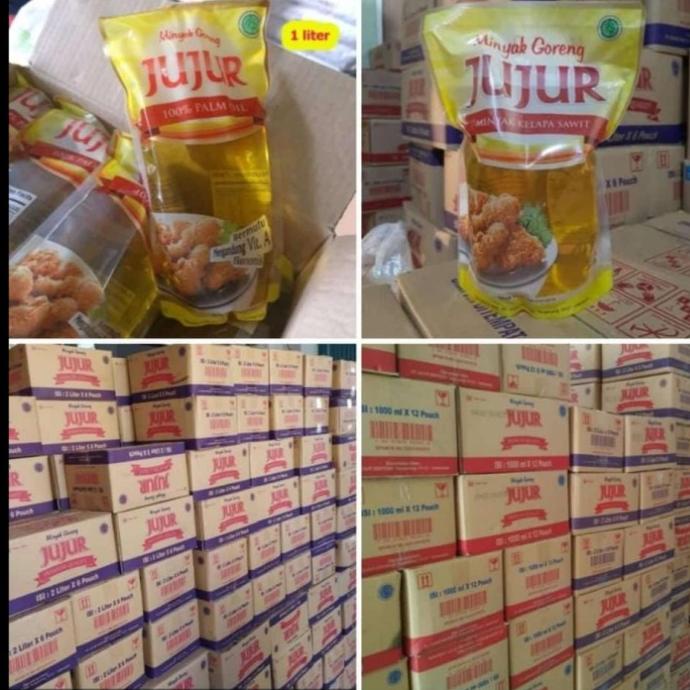 Jual Minyak Goreng Jujur 1 Liter 2 Liter Perdus Shopee Indonesia