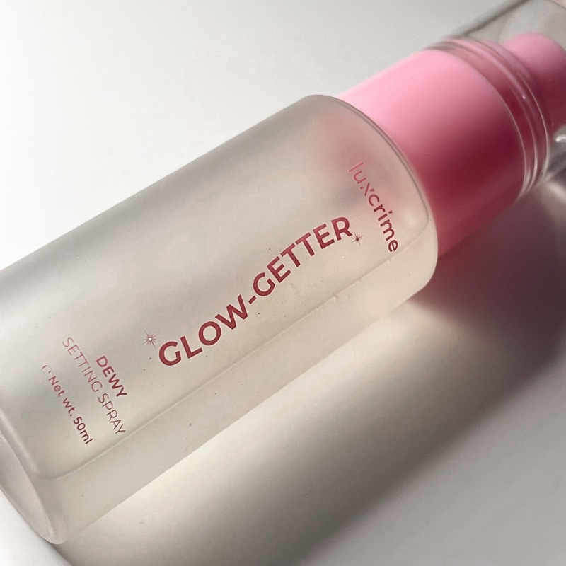 Jual Luxcrime Glow Getter Dewy Setting Spray Preloved Shopee Indonesia