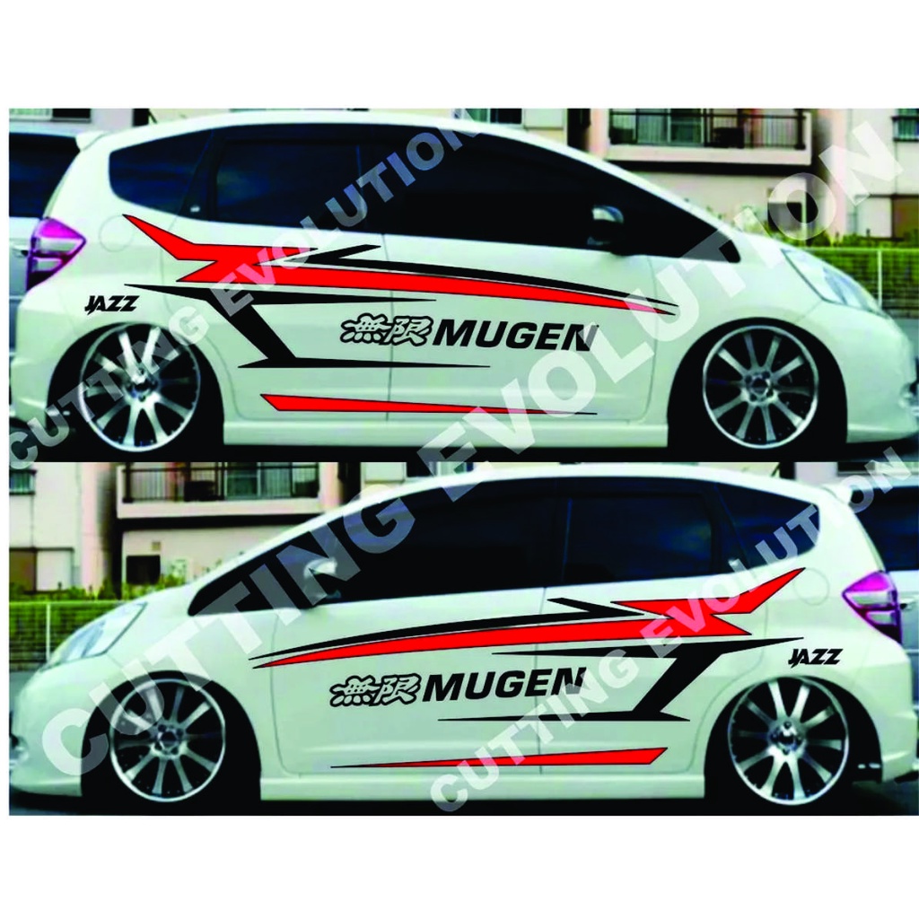 Jual Stiker Mobil Honda Jazz Cutting Sticker Honda Jazz Shopee Indonesia