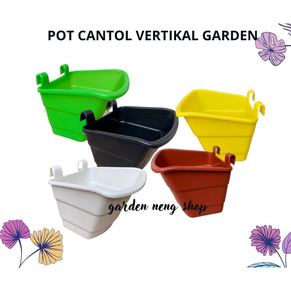 Jual POT DINDING CANTOL POT DINDING VERTIKAL GARDEN POT DINDING ARGO