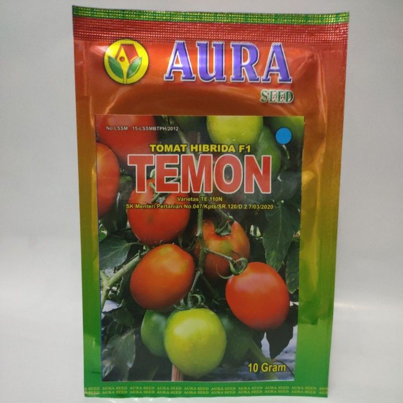 Jual Benih Tomat Hibrida F1 TEMON 10 GR AURA SEED Shopee Indonesia