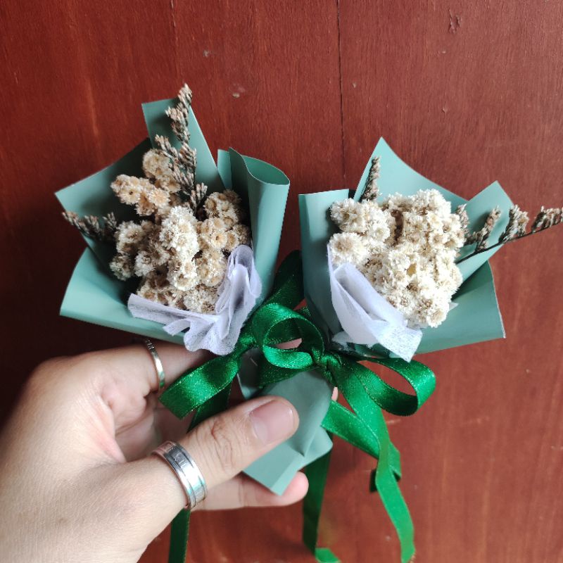 Jual MINI DRIED BOUQUET BUKET KECIL BUKET MINI SOUVENIR DRIED