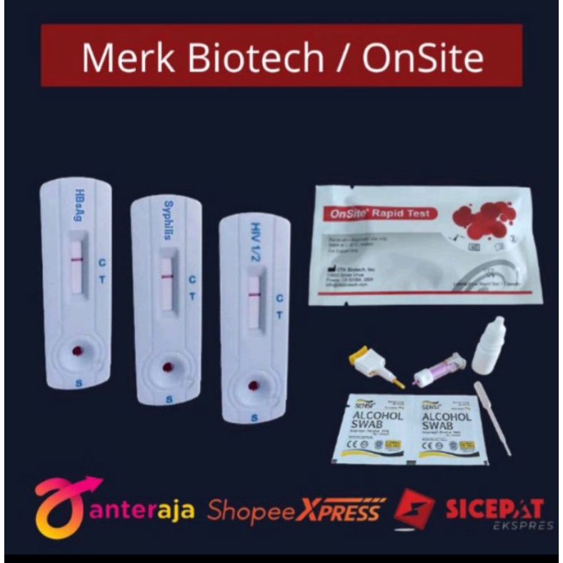 Jual Paket Lengkap Test Cassette Akurat Mandiri Hiv Syphilis